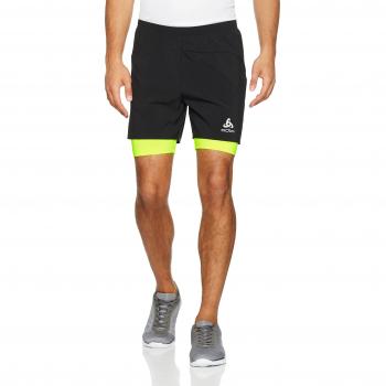 Odlo Short Kanon para Hombres, Hombre, Color Negro, Tamaño Extra-Large