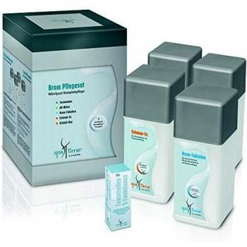 Kit Completo de Mantenimiento con Bromo Bayrol SpaTime 4,4 kg
