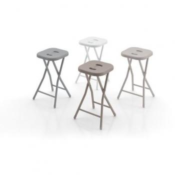 Taburete Plegable Beige