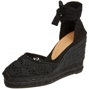 Castañer Carina8Edss18053, Alpargatas para Mujer, Negro