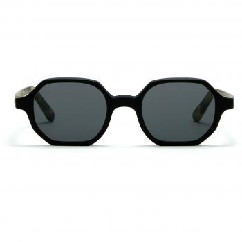 L.G.R Zanzibar 23C Anteojos de Sol para Hombre Negros, Lentes de Sol Para Hombre Negros, Gafas de Sol para Hombre Negras