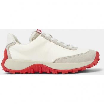 CAMPER Drift Trail - Girls' Sneakers - White, Size 30, Cotton/Smooth Leather