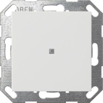 Interruptor basculante KNX 1f blanco puro - Acoplador de bus para domótica KNX 517103