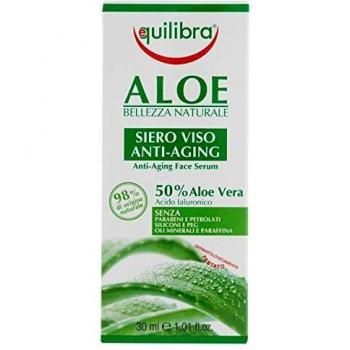 Equilibra Aloe Anti-Aging Facial Serum with Hyaluronic Acid, 30ml