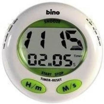 Bino 12550 Alarma, Blister, blanco / verde
