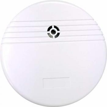 Garza - Detector de inundación inalámbrico para el hogar. Sistema de alarma contra fugas de agua de 85dB, Blanco, Homologado