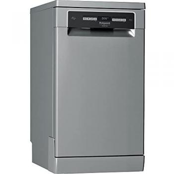 Lavavajillas independiente Hotpoint HSFO 3T223 WC X, capacidad para 10 cubiertos, color blanco