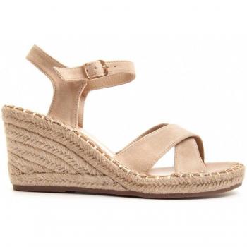Sandalias de Cuña Montevita Wedsun 83231 Beige