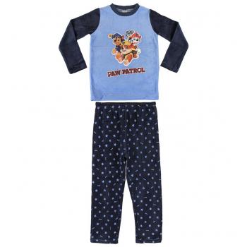 Paw Patrol - Pijama Dos Piezas - para niño Azul Azul