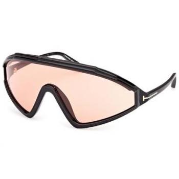 Tom Ford Lorna FT1121 Unisex Elegant Black Sunglasses Size: ONE SIZE