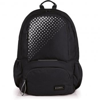 Mochila Gabol Oxygen Negro con Cremallera