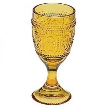 Anton Studio Designs Savoie Juego de 6 Copas de Vino ámbar