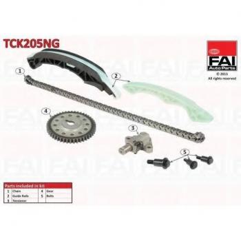 Kit de cadena de distribución FAI AutoParts TCK205NG