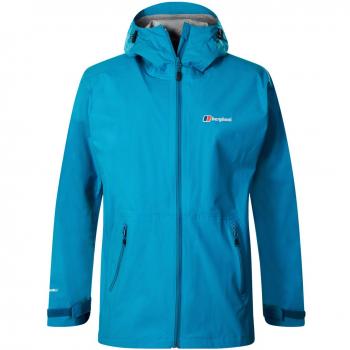 berghaus Stormcloud Chaqueta Impermeable, Hombre, Adriatic/Grey, S