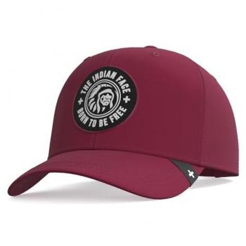 Gorra unisex The Indian Face Action color burdeos