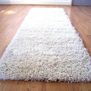 Yazz Plain marfil/crema alfombra pasillo alfombra/alfombra 67 x 200 cm o 2 '.2 x 6' .6