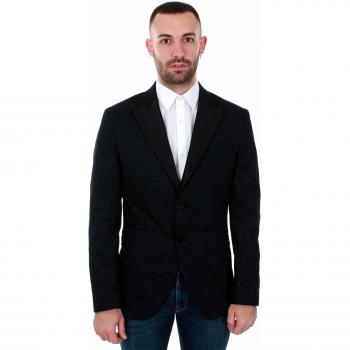 Americana Jack&Jones Hombre IT50 Negro 12146072 JPRHUGO Tux Blazer Black