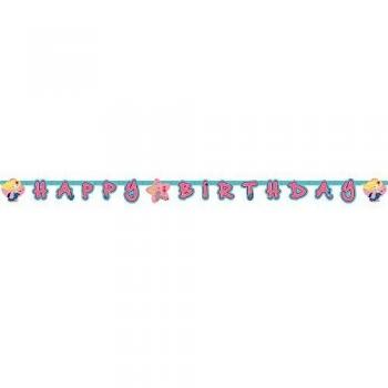 amscan- Be a Mermaid Cadena para Colgar, Multicolor, 180 cm