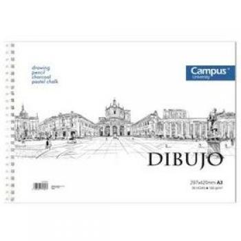 Bloc de Dibujo Campus A3 160g 30h