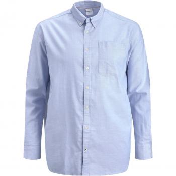 Jack & Jones Plus Size Oxford Shirt - Cashmere Blue, 8XL