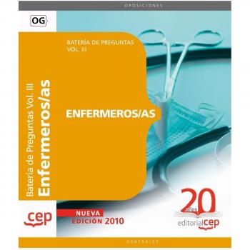 Enfermeros/as. Batería de Preguntas Vol. III.