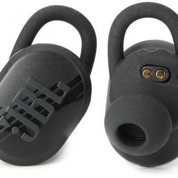 JBL Endurance Race True Wireless In-Ear Sport Earbuds - Black, Waterproof, Sweatproof, Secure Fit, Touch Controls, Voice Assistant Integration
