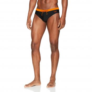 Speedo Contrast 7c, Slip da Baño para Hombre, Negro
