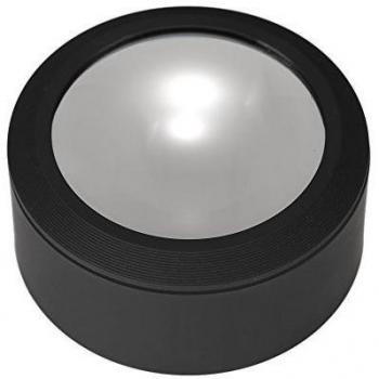 KKmoon Lupa Portátil Escritorio Acrílico Vidrio Multifuncional 70mm 3,5X con 3 Luces LED