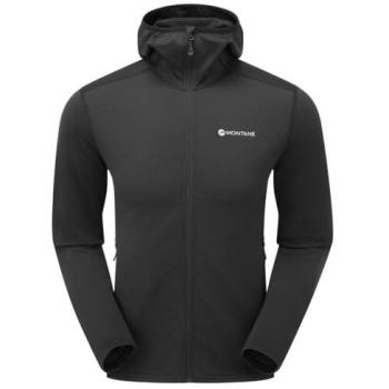 Montane Protium Lite Men's Black Hooded Fleece Jacket, Size L