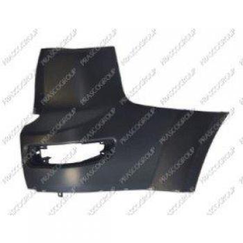 Parachoques trasero Prasco MB7141153 con diseño específico para vehículos Mercedes-Benz, fabricado en plástico de alta calidad, color negro, compatible con modelos seleccionados, fácil instalación y ajuste preciso