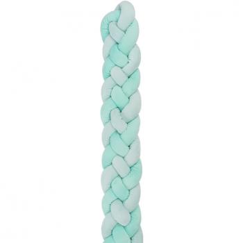 Protector trenzado 180cm 4 trenzas (15cm) Menta
