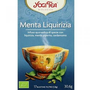 Yogi Tea Organic Licorice Mint Herbal Infusion - 17 Bags
