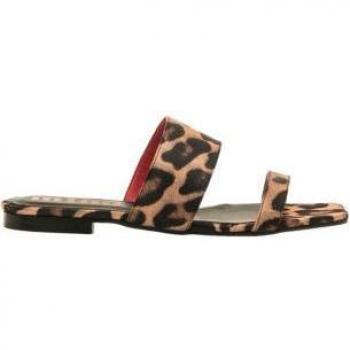 Sandalias planas de mujer Mustang Necane animalprint
