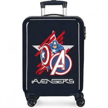 Maleta de Cabina Infantil Marvel All Avengers Rígida 34L Azul