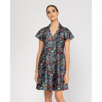 Vestido corto manga raglán Niza