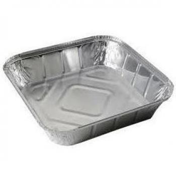 GFC No2 Lote de 50 bandejas de aluminio para comida