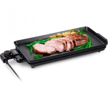 Plancha de Asar UFESA GR8425 Aspen con Superficie Antiadherente y Potencia de 2500W