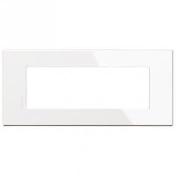Placa Bticino Axolute Air 6 Módulos Blanca HW4806HD