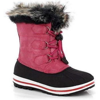 Kimberfeel Avaleche - Botas de Nieve para niña, Color Rosa Fucsia 39
