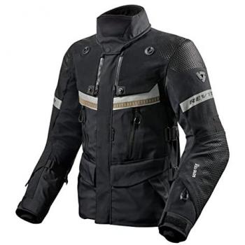 Chaqueta de Moto Revit Dominator 3 GTX Impermeable Textil Negra