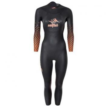 Sailfish Traje Neopreno Manga Larga Mujer Ignite 2 3mm Naranja Negro