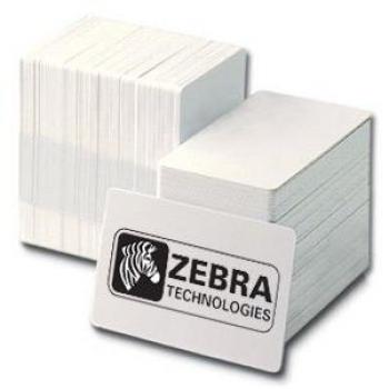 Zebra Premier Plus PVC Composite Cards - Tarjetas de visita