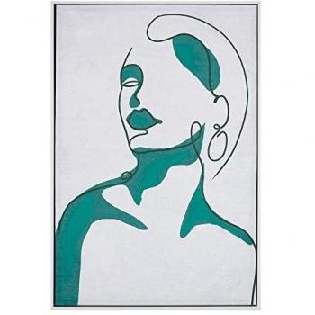 Lienzo 63 x 93 cm Cara Enmarcado Verde