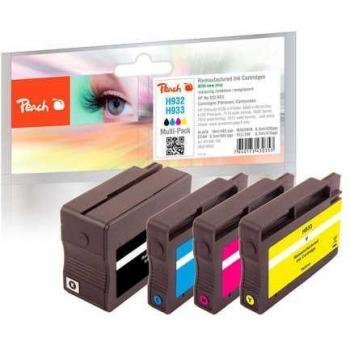 Cartucho de Tinta Multipack Compatible HP 932/933 (Negro, Azul, Magenta, Amarillo) para OfficeJet 6700 Premium y 6100 e-Printer