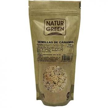 NATURGREEN SEMILLAS DE CAÑAMO BIO 400 GRS.