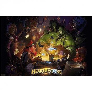 Póster Key Art Hearthstone (91,5 x 61 cm) - Decora tu hogar