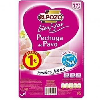 Elpozo Bienstar - Pechuga de Pavo, 90 g