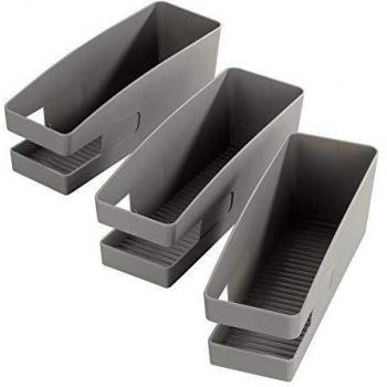 Organizador Vertical de Zapatos para Ballerinas - Set de 3, Ahorra Espacio, Hasta 9 Pares
