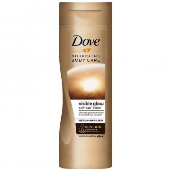 Leche Autobronceadora Dove Body Love Tono Medio a Oscuro 250 ml