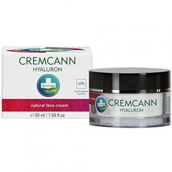 CREMCANN Hyaluron | Crema hidratante y rejuvenecedora facial de Cáñamo para pieles maduras